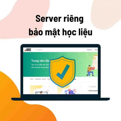 yên tâm với bảo mật học liệu, thông tin cá nhân