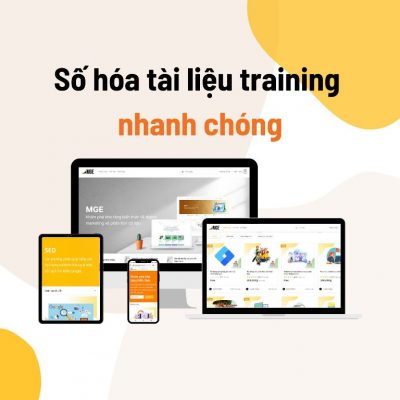 MGE giúp số hóa dữ liệu nhanh chóng