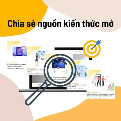 Doanh nghiệp có thể chia sẻ nguồn kiến thức mở với blog chuẩn SEO hoặc các khóa học miễn phí