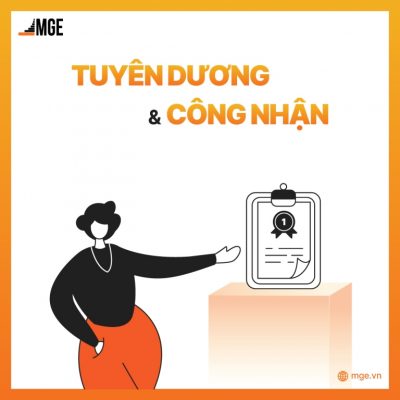 Tuyên dương và công nhận giúp tạo động lực cho nhân viên cống hiến