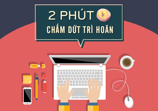 Áp dụng quy tắc 2 phút cho nhân viên của bạn để giúp tiết kiệm thời gian và chấm dứt sự trì hoãn