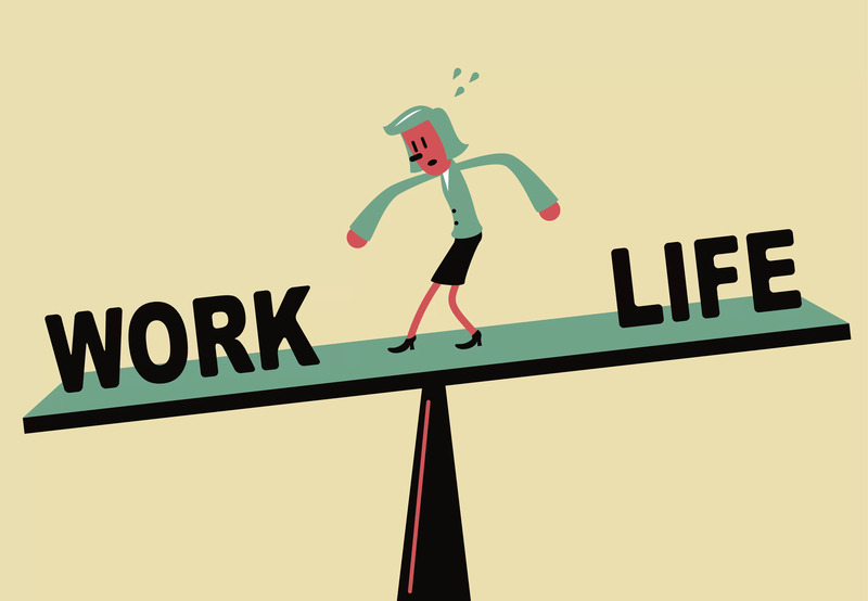 Không thể cân bằng giữa công việc và cuộc sống