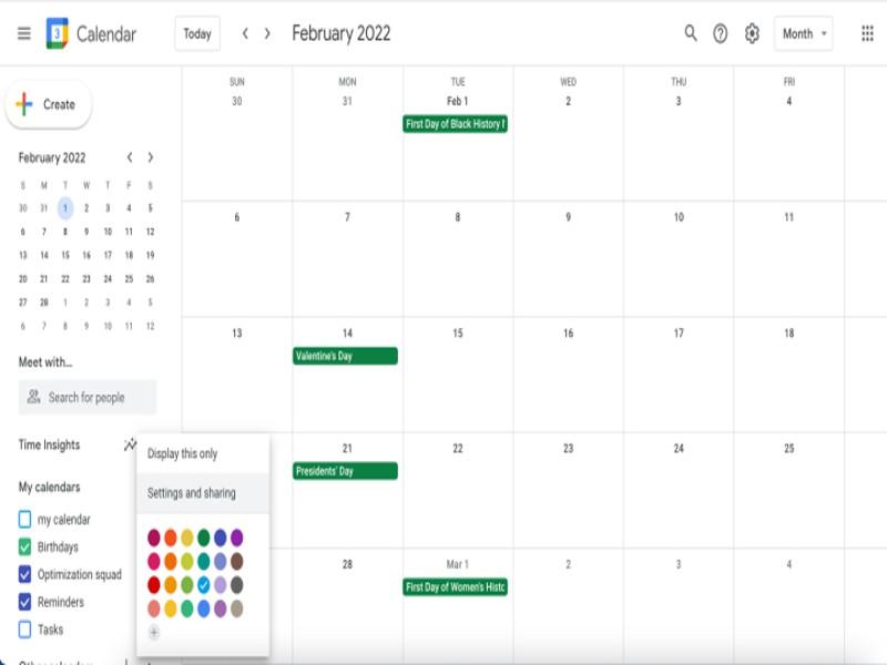 Ứng dụng Google Calendar giúp sắp xếp lịch trình công việc dễ dàng hơn