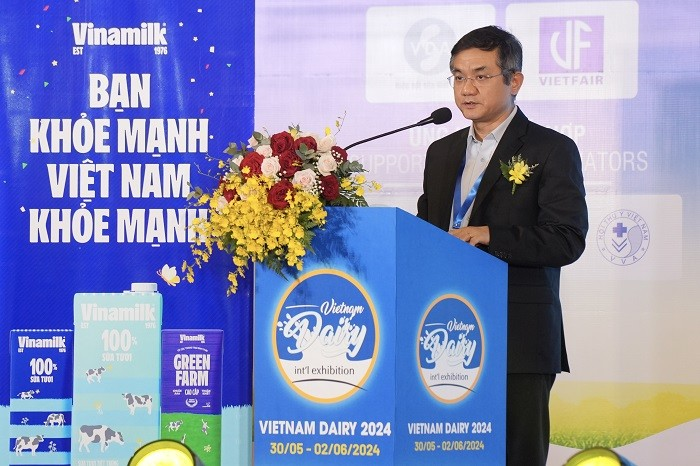 Buổi hội thảo Vinamilk tại triển lãm quốc tế ngành sữa 2024