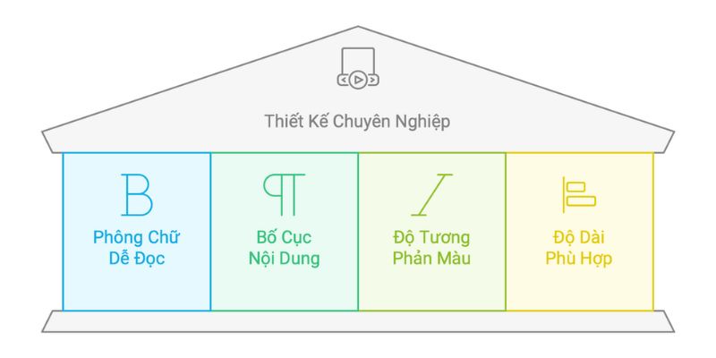 Sử dụng thiết kế chuyên nghiệp