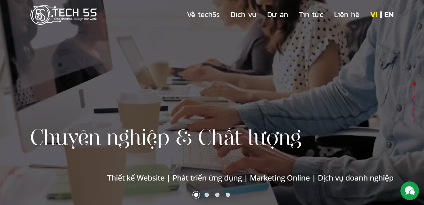 Tech5S - Đơn vị thiết kế web eLearning