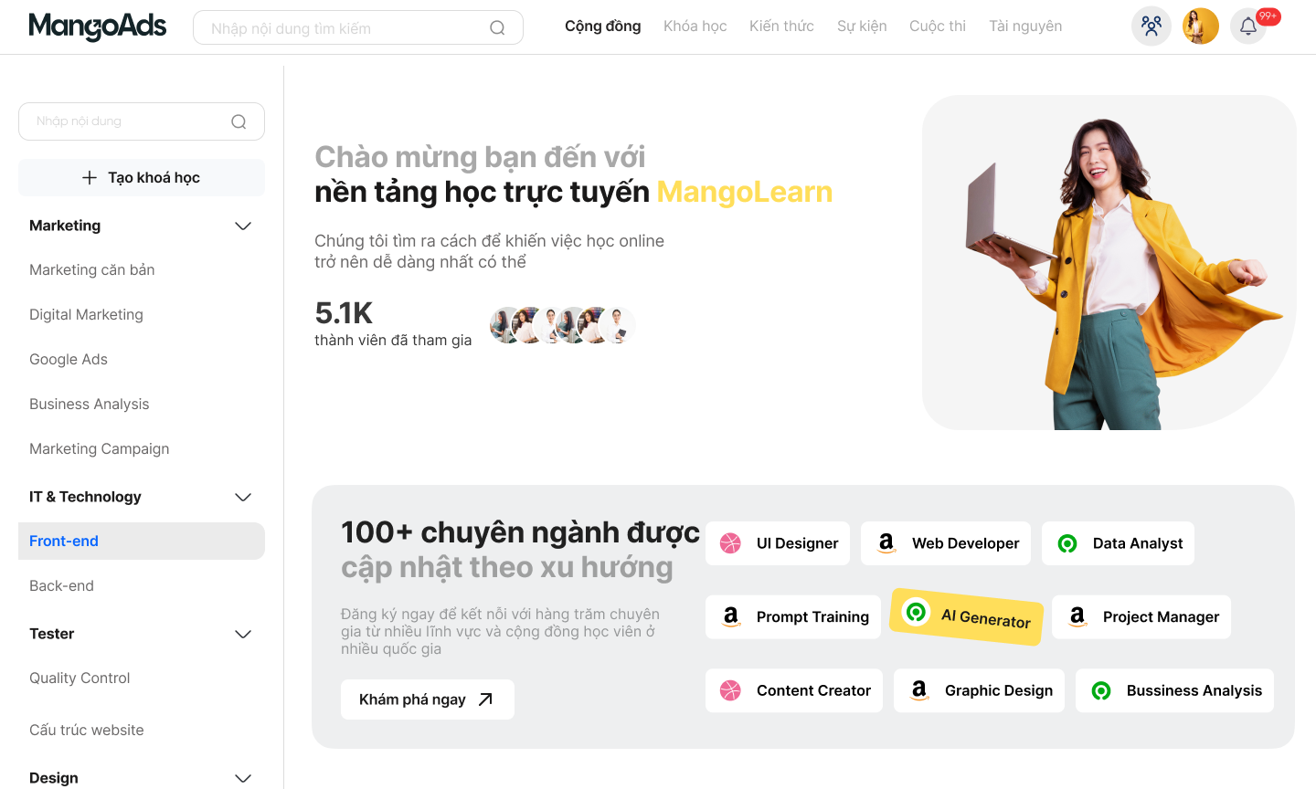 MGE là cổng thông tin nội bộ hỗ trợ trong việc xây dựng văn hóa doanh nghiệp